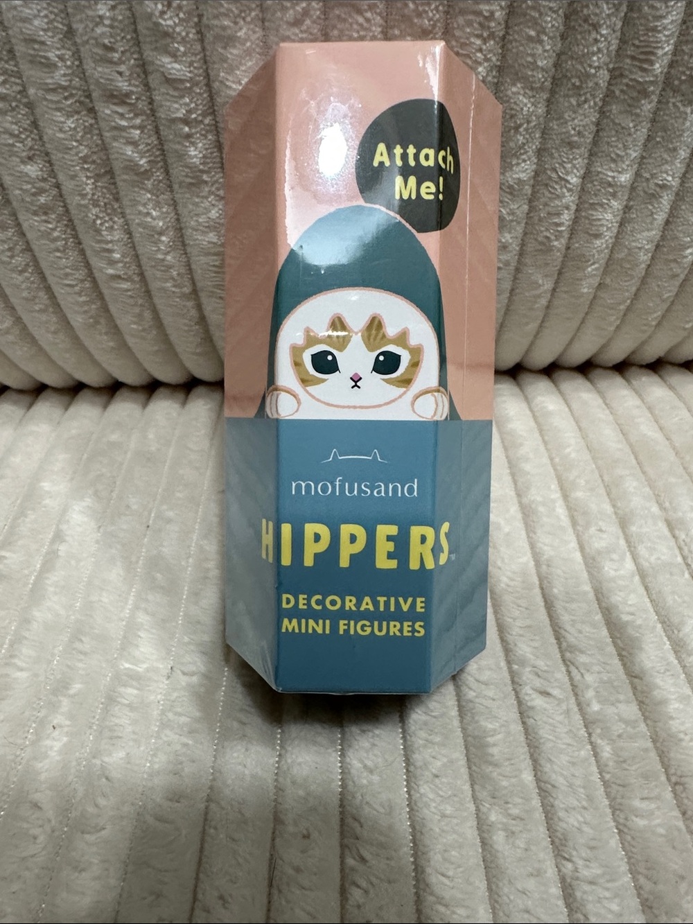 Mofusand Hippers decorative mini figure blind box.New w/ Repositionable sticker.